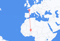 Niamey to Bordeaux