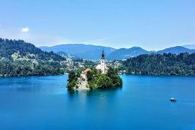 Privat rundtur: Lake Bled & Ljubljana från Koper