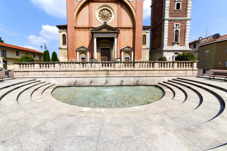 Photo of the Legnano old church ,Italy.