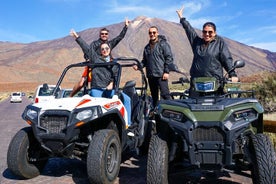 Buggy-Ausflug zum Teide auf Teneriffa auf der Straße