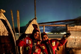 Arctic Ocean Night Floating in Ramfjord