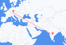 Flüge von Hyderabad nach München