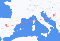 Sarajevo to Madrid