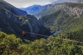 Zipline Croatia: Cetina Canyon Zipline Adventure fra Omis