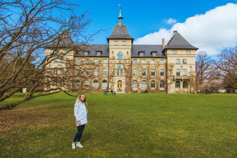 Farm near Malmo in Alnarp transformed into the university for students.