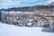 Photo of panoramic aerial view of Schladming, Austria.