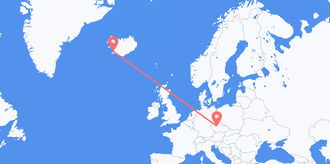 Iceland to the Czech Republic