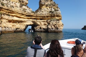 参观洞穴内部/Grottos the Ponta da Piedade -Lagos