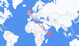 Flights from Seychelles to Wales