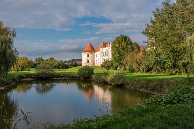 Banffy Castle is an architectural monument situated in Bontida, a village in the vicinity of Cluj-Napoca, Romania.