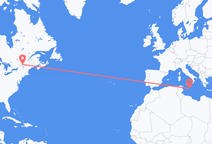 Flights from Montreal to Valletta