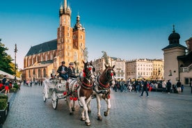 Tour por la ciudad de Cracovia en coche eléctrico