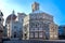 photo of view Cathedral of Santa Maria del Fiore and Baptistery of St. John Battistero di San Giovanni early morning at sunrise, Florence, Tuscany, Italy.