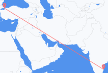 Vuelos de Chennai a Estambul