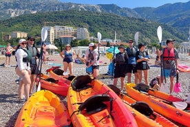 SUP-board and kayak rental point: from 1 hour to full day