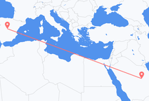 Vols de Riyad à Madrid