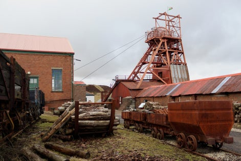 Photo of Big pit National Coal Museum-South Wales, UK.