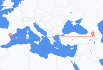 Flights from Yerevan to Valencia