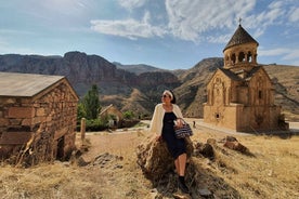 Tour privado: Khor Virap, mosteiros Noravank, vinícola, caverna dos pássaros