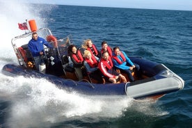 High-speed powerboat-rit van een uur