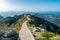 Photo of viewpoint at the top of Jezerski mountain, near Njegos mausoleum in Lovcen National Park. It is the inspiration behind the name of Montenegro, Black Mountain.