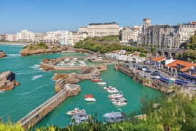 Photo of Biarritz Grande Plage in summer,France.