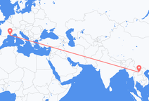 Flyrejser fra Luang Prabang til Marseille