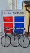 Design Apartments Red Blue