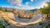 Photo of the Odeon of Herodes Atticus Roman theater structure at the Acropolis of Athens, Greece.