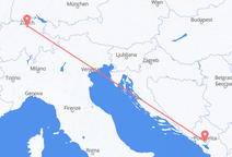 Flights from Podgorica to Zurich