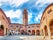 photo of Gorgeous View Torre dei Lamberti clock tower and Medieval stairs of Palazzo della Ragione palace building in Verona. Location: Verona, Veneto region, Italy.