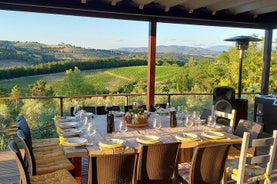 Privé aperi-diner op het terras in San Casciano