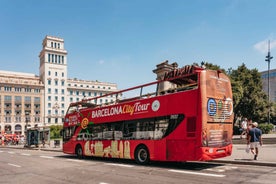 Barcelona: 24 eða 48 tíma Hop-On Hop-Off Strætóferð