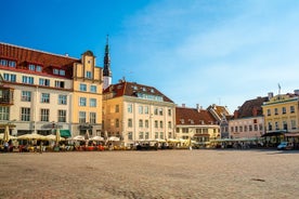 Visite privée de Tallinn en voiture et à pied dans l'ancien et aujourd'hui