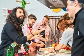 Paella Barcelona: visita al mercado, tapas, sangría y clase de paella