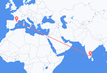 Vols de Tiruchirappalli pour Andorre-la-Vieille