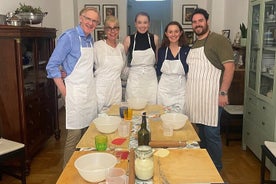 Clase de cocina en el centro de Palermo.