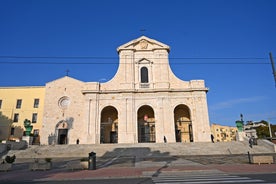 Photo of aerial view of Cagliari, Sardinia, Italy.