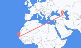 le Sénégal pour la Géorgie