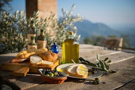 Depuis Abano Montegrotto L'huile d'olive et le vin des Collines Euganéennes 