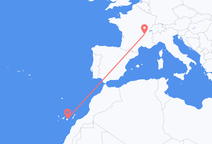 Las Palmas to Lyon