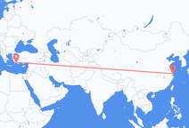 Flights from Shanghai to Dalaman