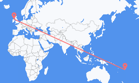Vuelos de Fiyi a Irlanda del Norte
