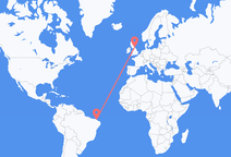 Flights from Fortaleza to Newcastle upon Tyne