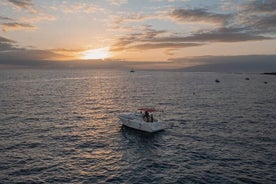 2 tíma einkalúxus sólseturssigling á Tenerife