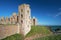 Photo of The ruin of Slains Castle at Cruden bay in Aberdeenshire, Scotland. Built around an existing tower house in 1597.