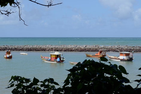 Boats in Olinda's Beach