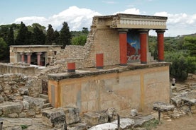 Fra Rethymno: Heldags Knossos og Heraklion med fritid