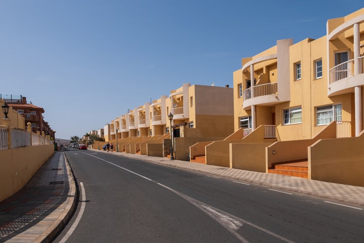 Photo of Vacation homes in Caleta De Fuste on Canary Island Fuerteventura, Spain.