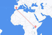 Flights from Nairobi to Málaga